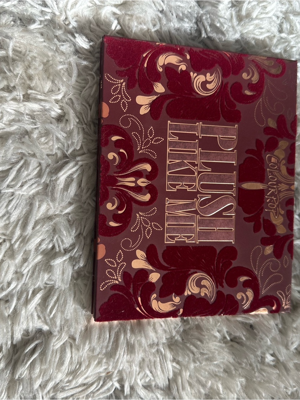 ColourPop Plush Like Me Eyeshadow Palette - Burgundy & Rose Gold Accents NEW